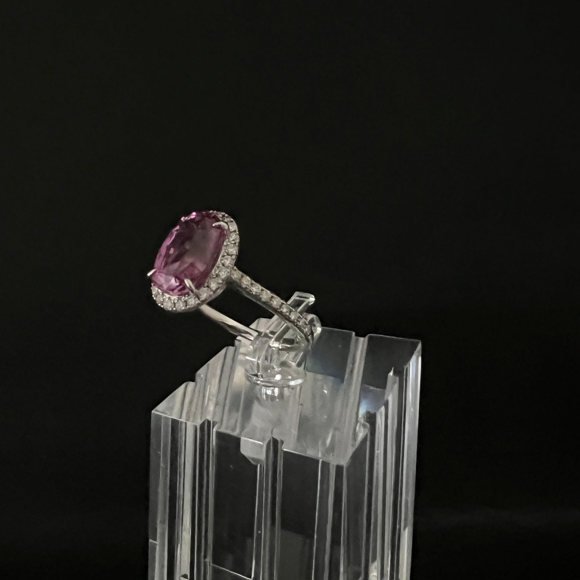 PAPA5.95 Sri-NH D0.44 PT900 リング 6.8g