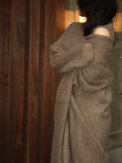 ヤク極暖セット|チョッキ＆ロングコート＆スカート