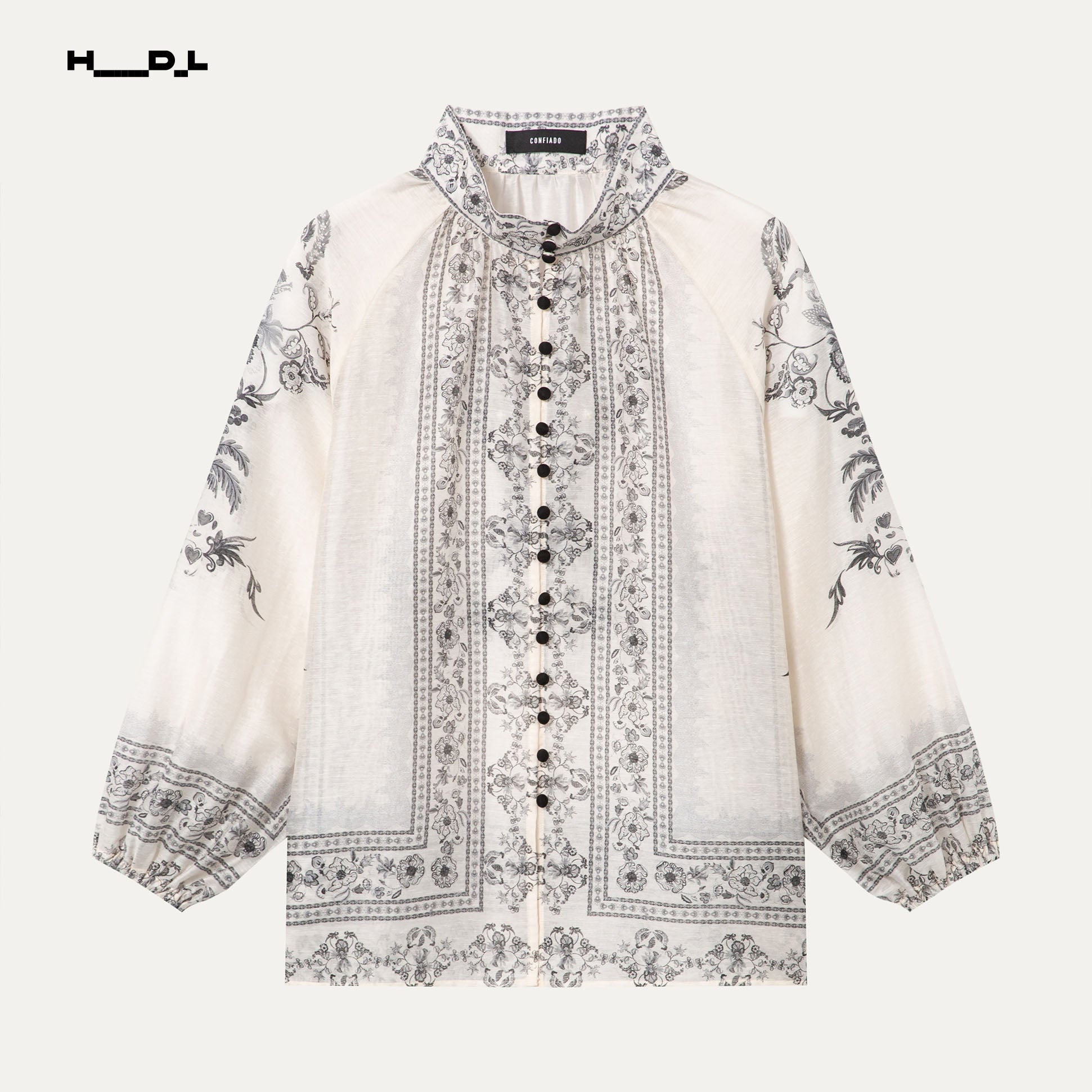 ボヘミアンプリントブラウス＆ショートパンツセット – Yohaku