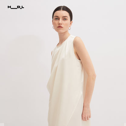 ミニマルドレープワンピース