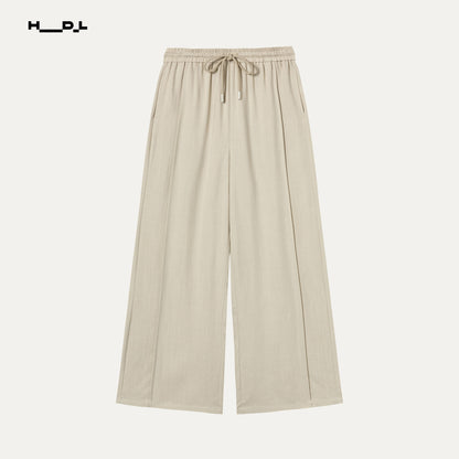 ドレープトップ＆ワイドパンツ セットアップ