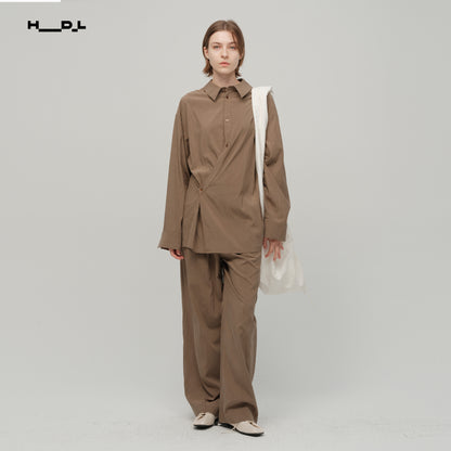 アシンメトリーデザインシャツ