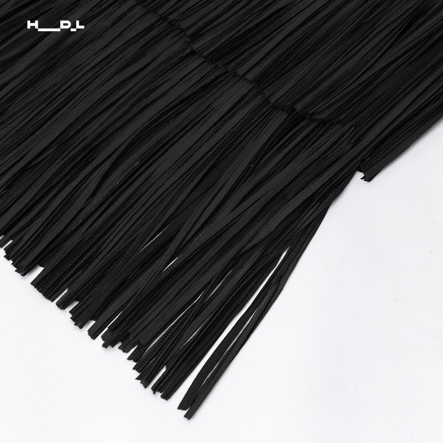 刺繍レーストップス＆プリーツフリンジスカートセット