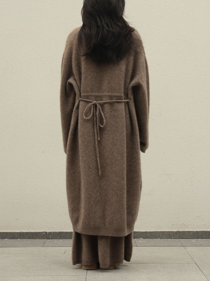 ヤク極暖セット|チョッキ＆ロングコート＆スカート