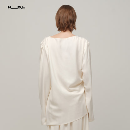 オーバーシルエットドレープセットアップ