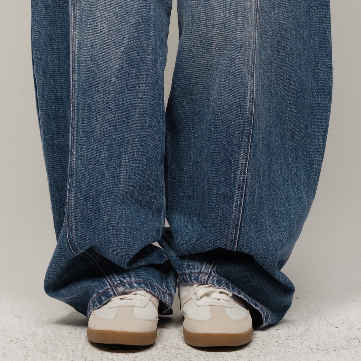 ワイドデニムパンツ