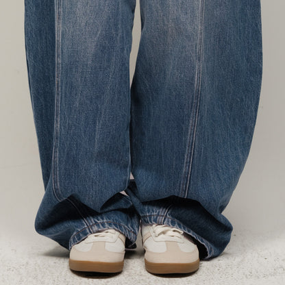 ワイドデニムパンツ