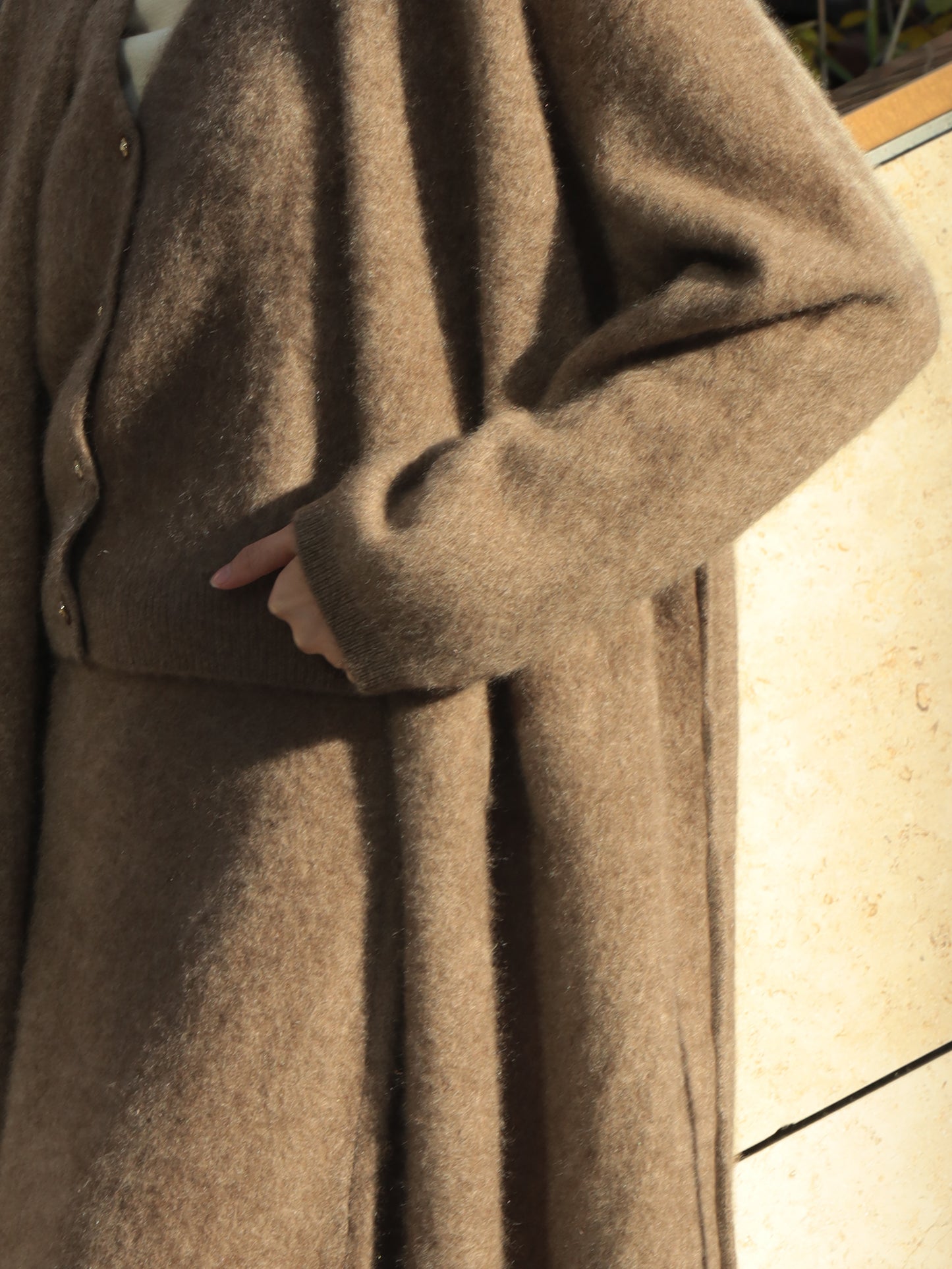 ヤク極暖セット|チョッキ＆ロングコート＆スカート