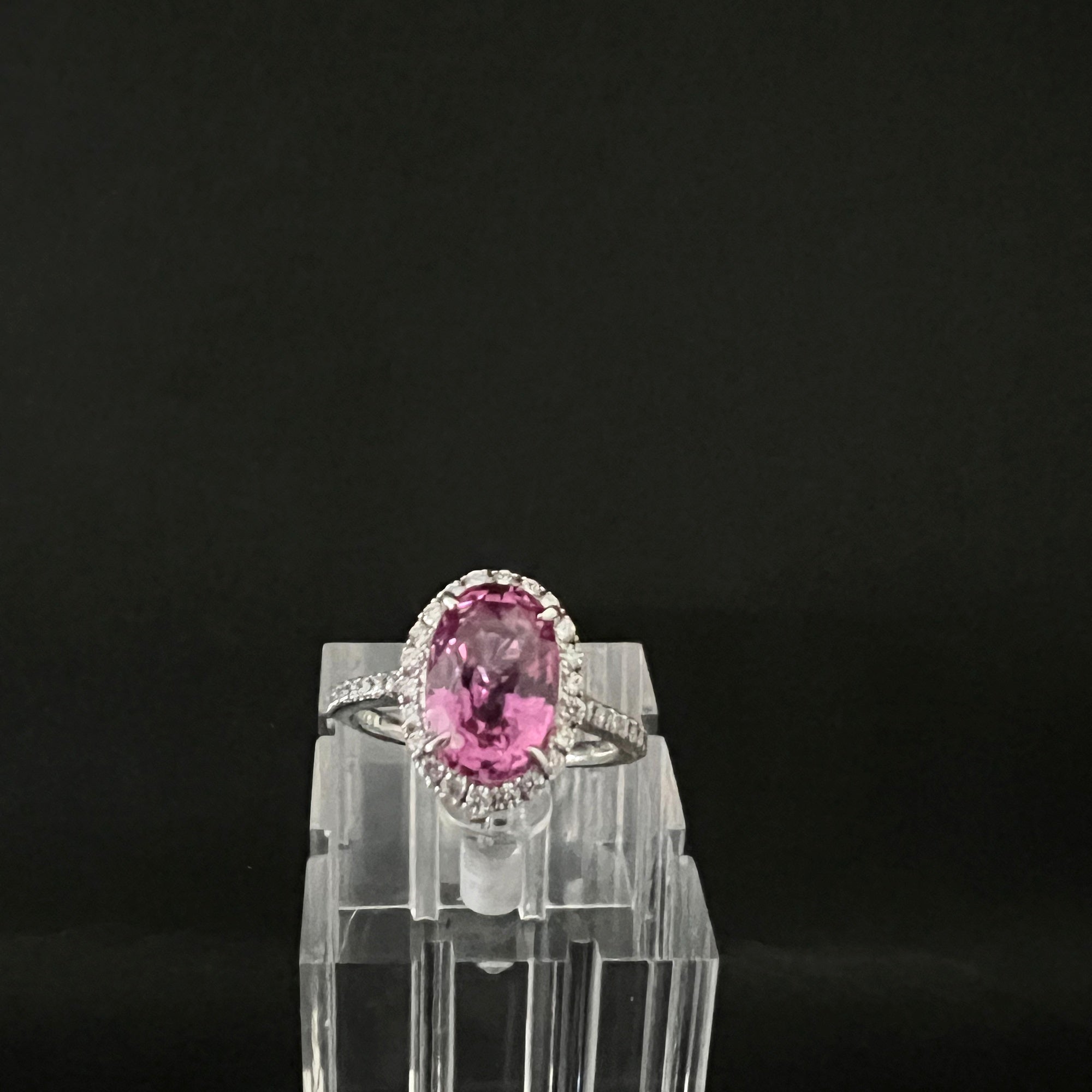 PAPA5.95 Sri-NH D0.44 PT900 リング 6.8g