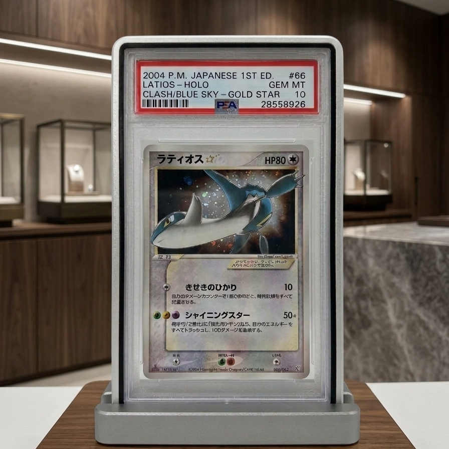 【PSA 10】ラティオス☆ ◇: 1ED[PCG2 066/082](拡張パック「蒼空の激突」)